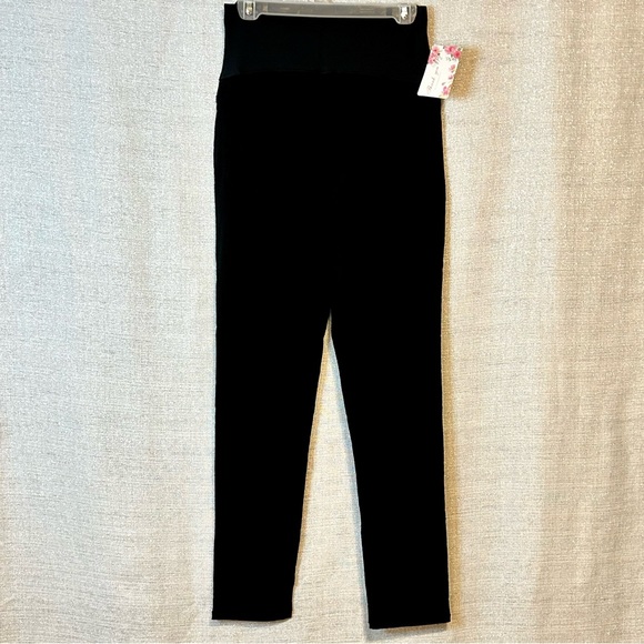 NWT Black, Straight Leg, Ankle, Maternity Pants- Medium - Picture 7 of 9